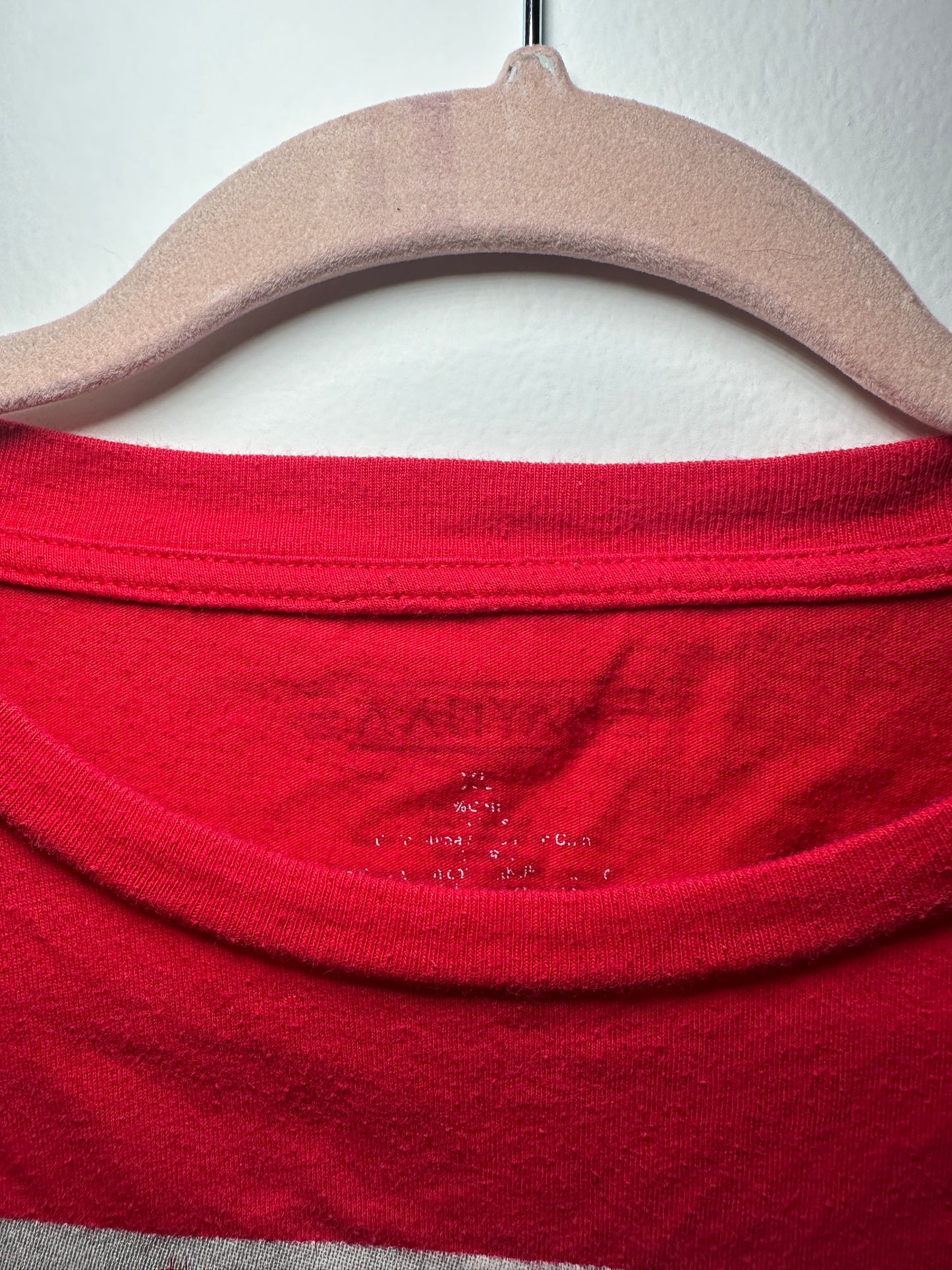 Aaliyah Queen of R&B Graphic Tee | Red Short-Sleeve Music Shirt Size XL Worn Distressed