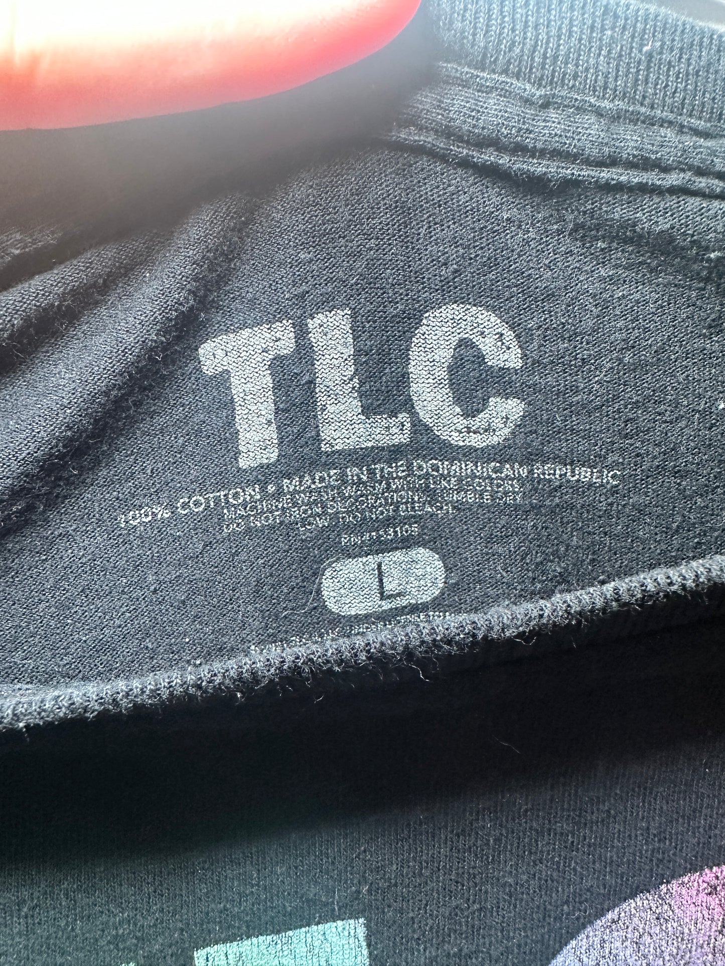 TLC “CrazySexyCool” Retro Graphic Tee – Black (Size L)