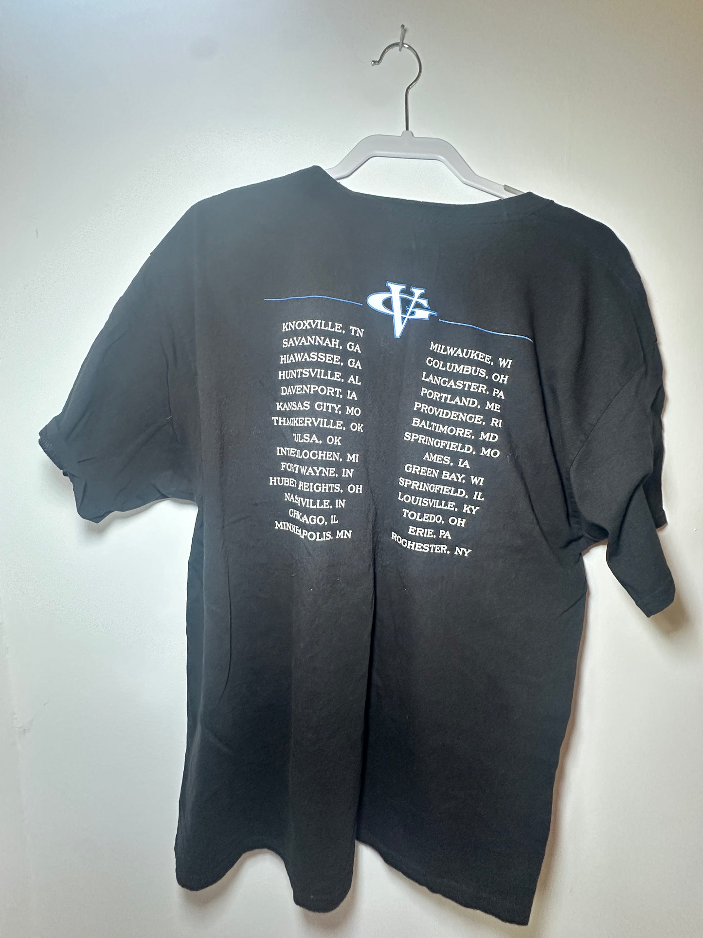 Vince Gill “Okie” Tour T-Shirt – Black (Size XL)