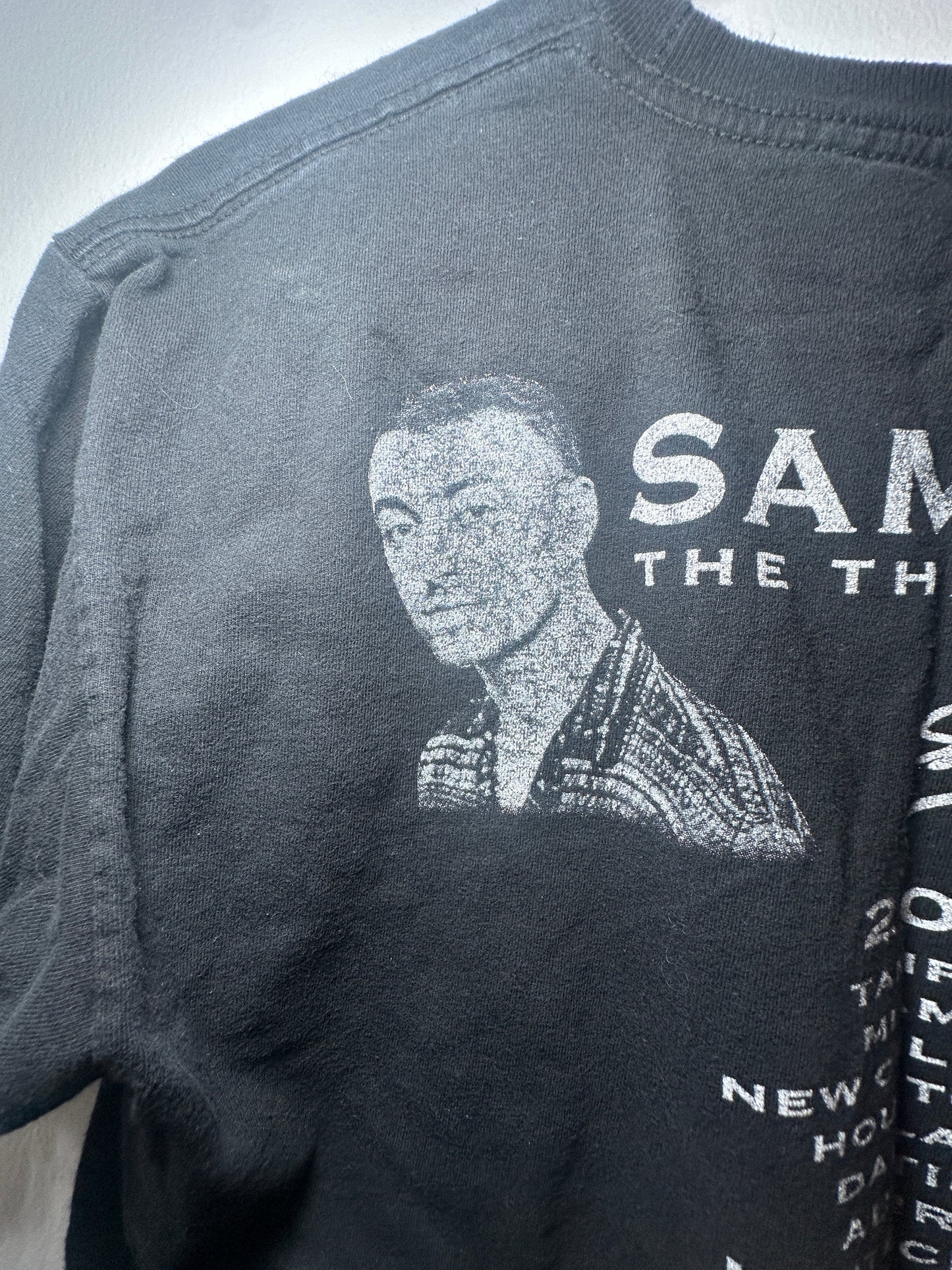 Sam Smith “The Thrill of It All” 2018 Tour Tee – Black | Medium Pop / Music Shirt