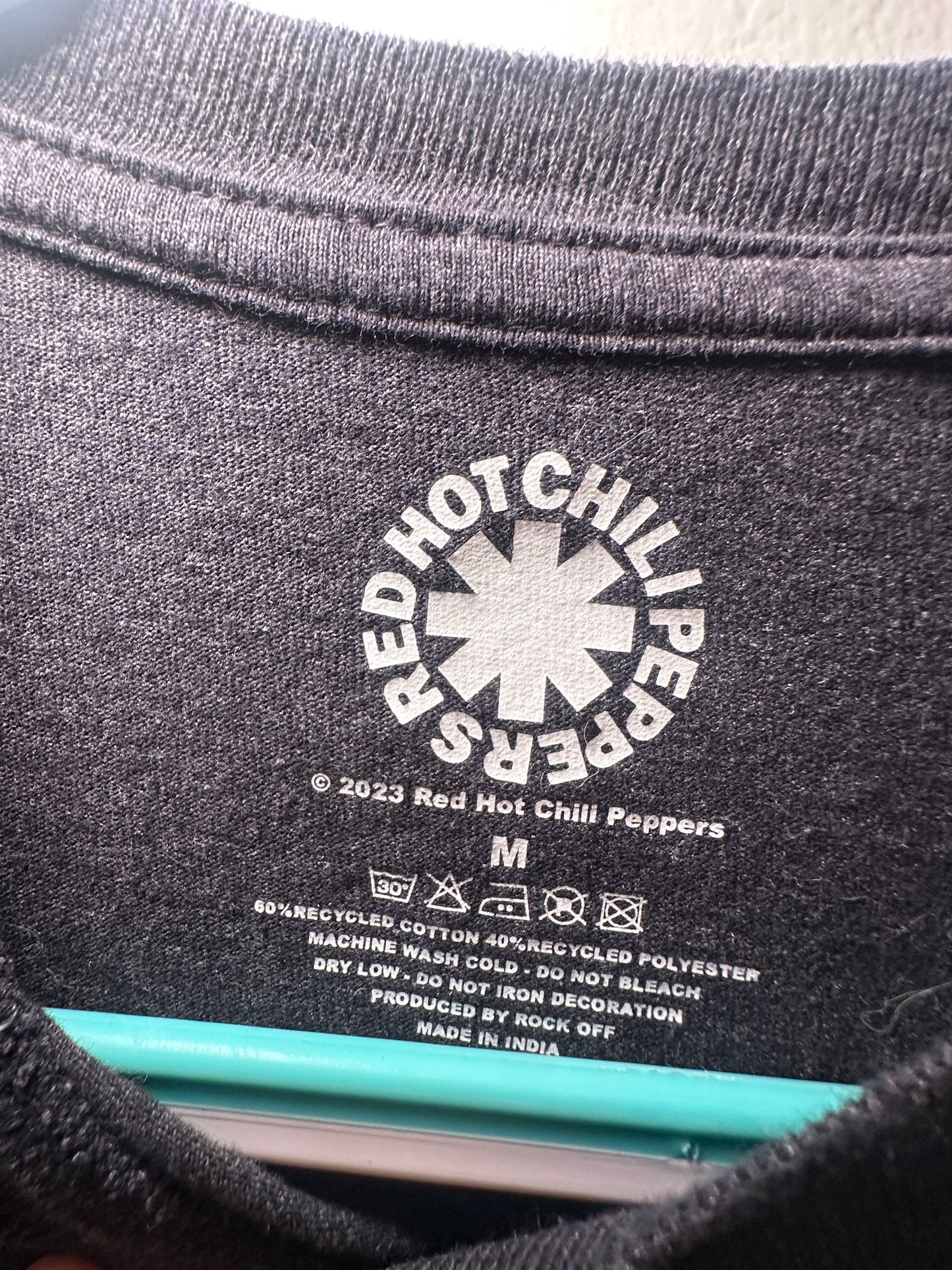 Red Hot Chili Peppers “Californication Asterisk” Tee – Medium Dark Gray Rock / Pop Shirt