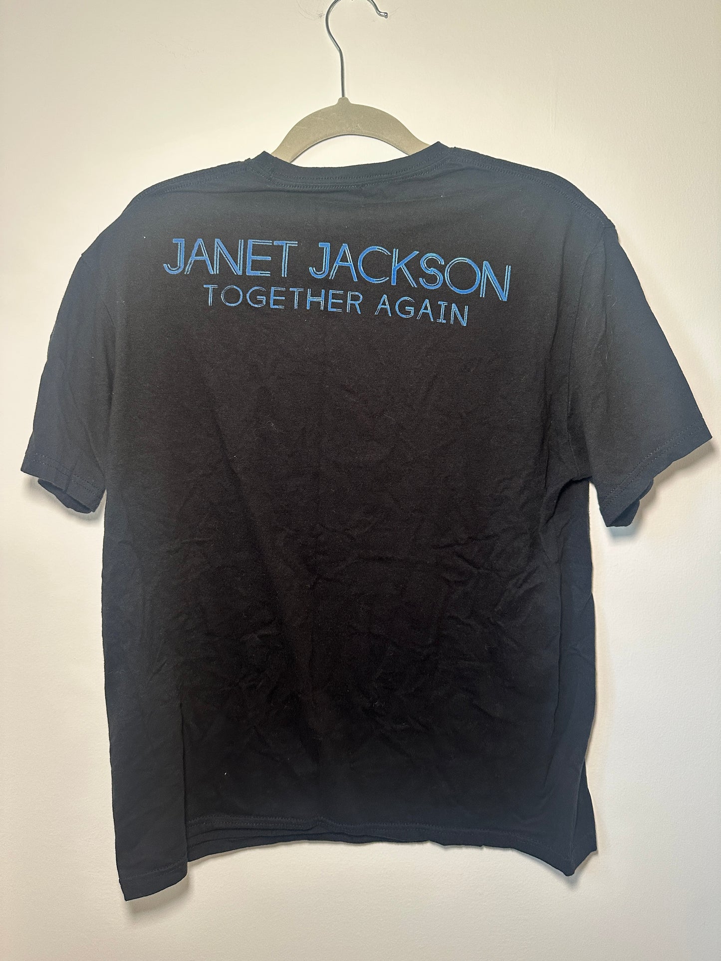 Janet Jackson 2023 Together Again Tour Tee – Large Black R&B / Pop Concert Shirt