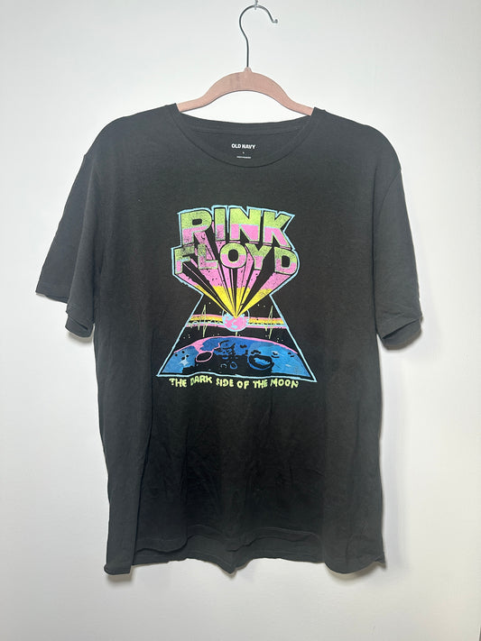 Large Pink Floyd Dark Side of the Moon Tee – Old Navy | Classic Rock Band Shirt