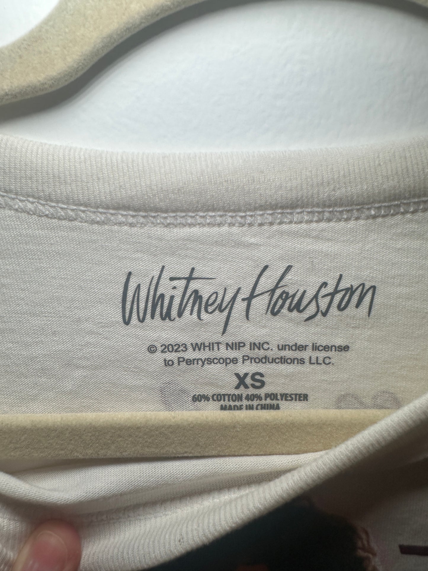 Whitney Houston “The Moment of Truth” World Tour ’87 Graphic Tee – XS | Double-Sided Concert T-Shirt