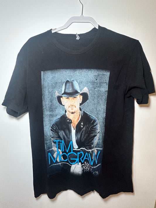 Tim McGraw “Two Lanes of Freedom” 2013 Tour Graphic Tee – Black