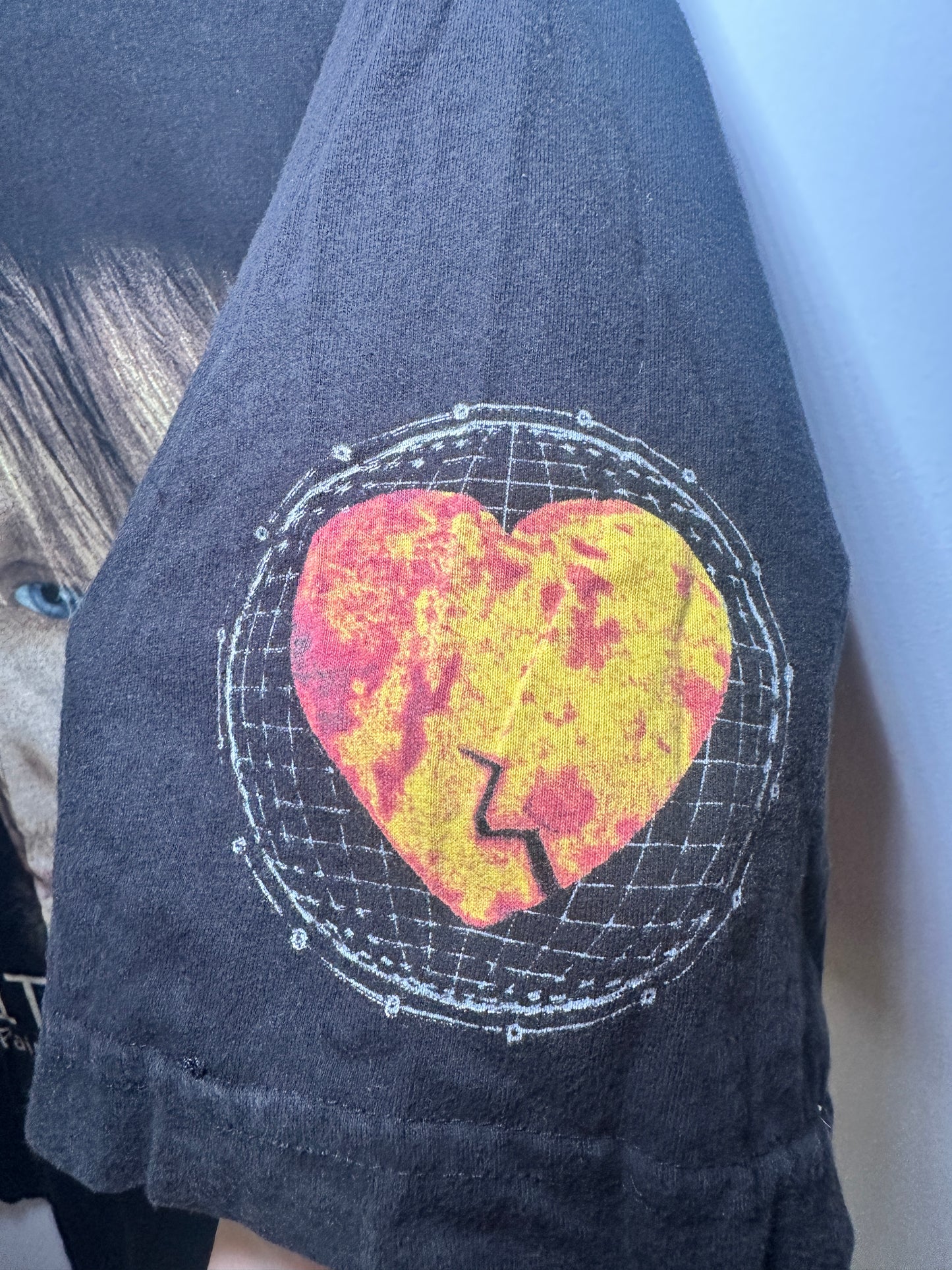 Keith Urban “Love, Pain & the Whole Crazy Thing” 2007 Tour Tee – Large Black Country Music Shirt