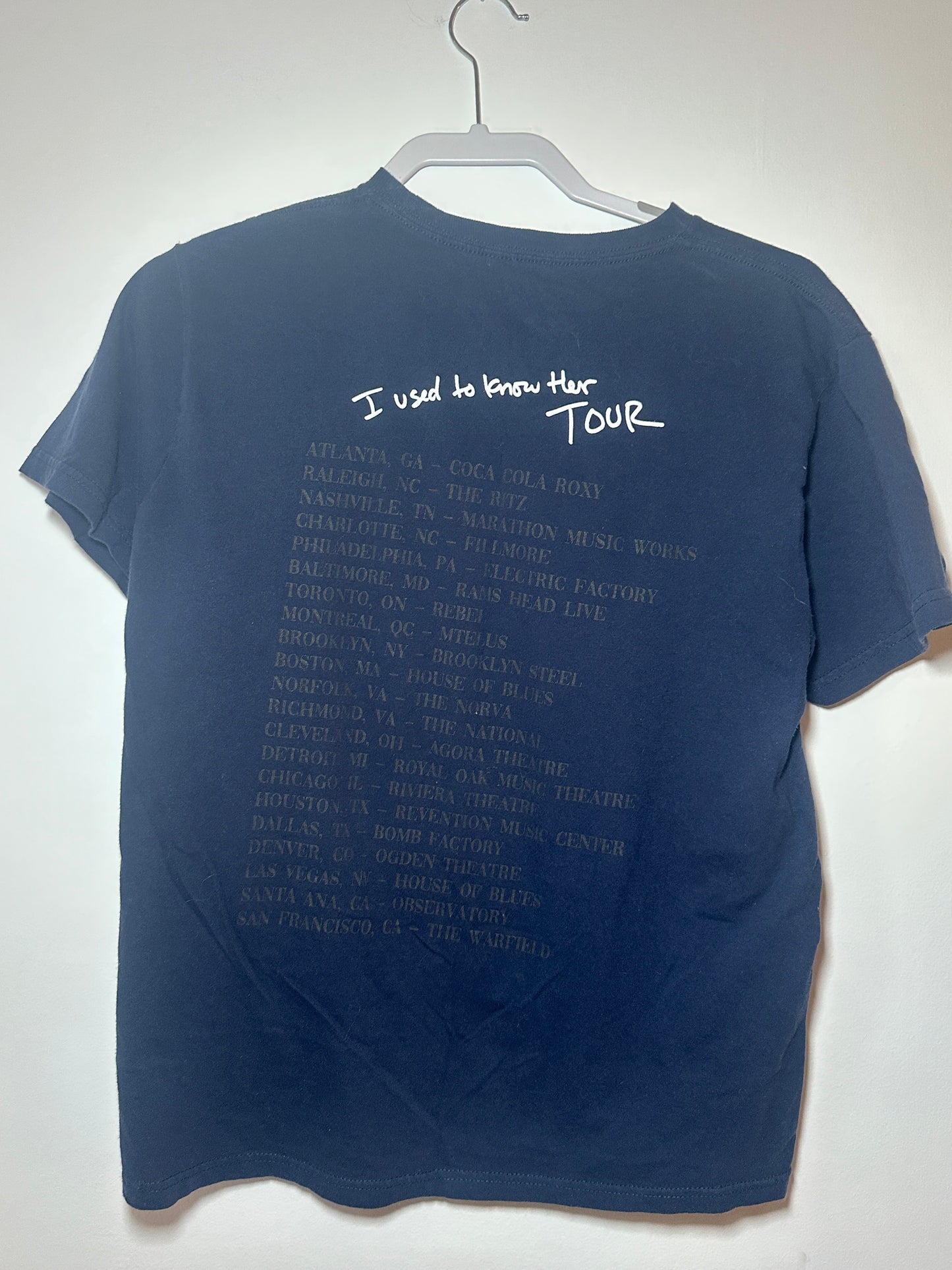 H.E.R. “I Used to Know Her” Tour Tee – 2018 | Medium Black R&B Shirt