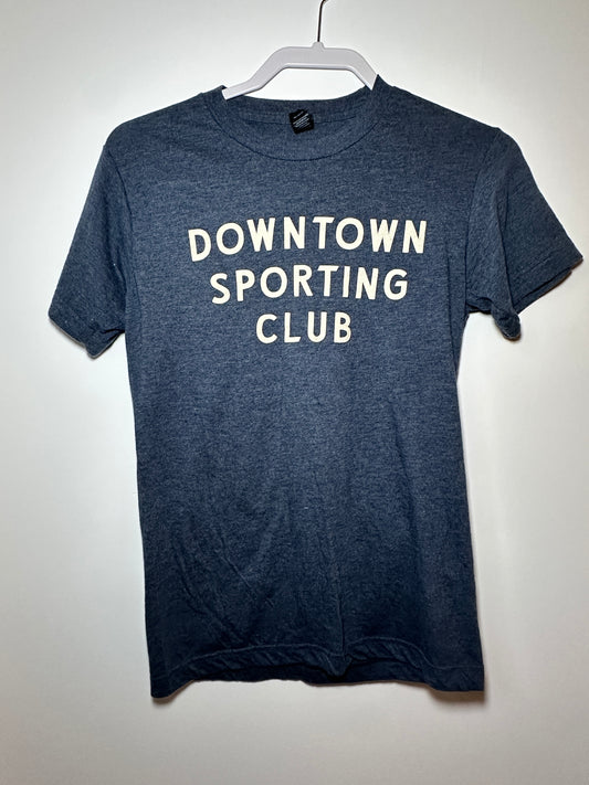 Downtown Sporting Club Nashville Tee – Small | Navy Shirt