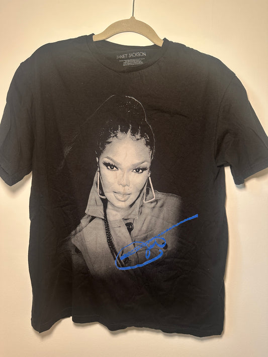 Janet Jackson 2023 Together Again Tour Tee – Large Black R&B / Pop Concert Shirt