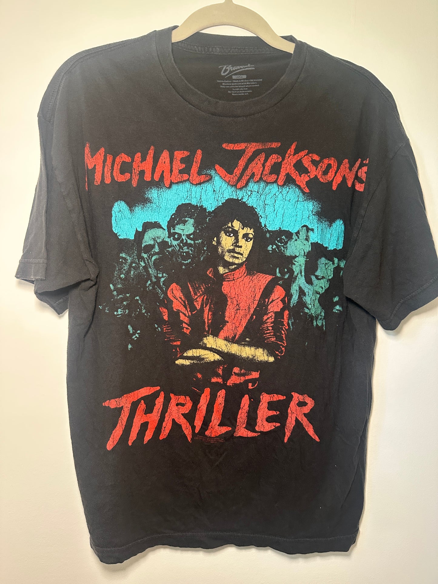 Title: Michael Jackson “Thriller” Bravado Tee — Black Size L