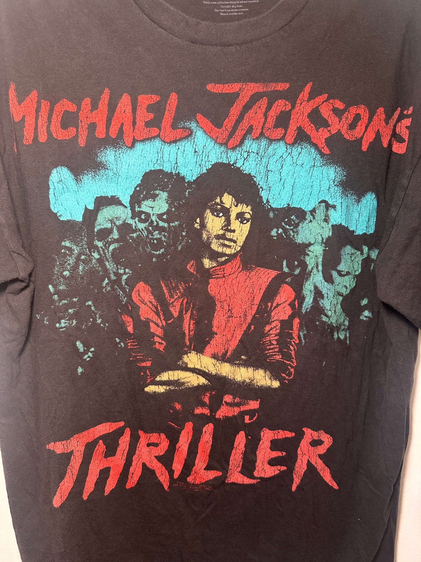 Title: Michael Jackson “Thriller” Bravado Tee — Black Size L