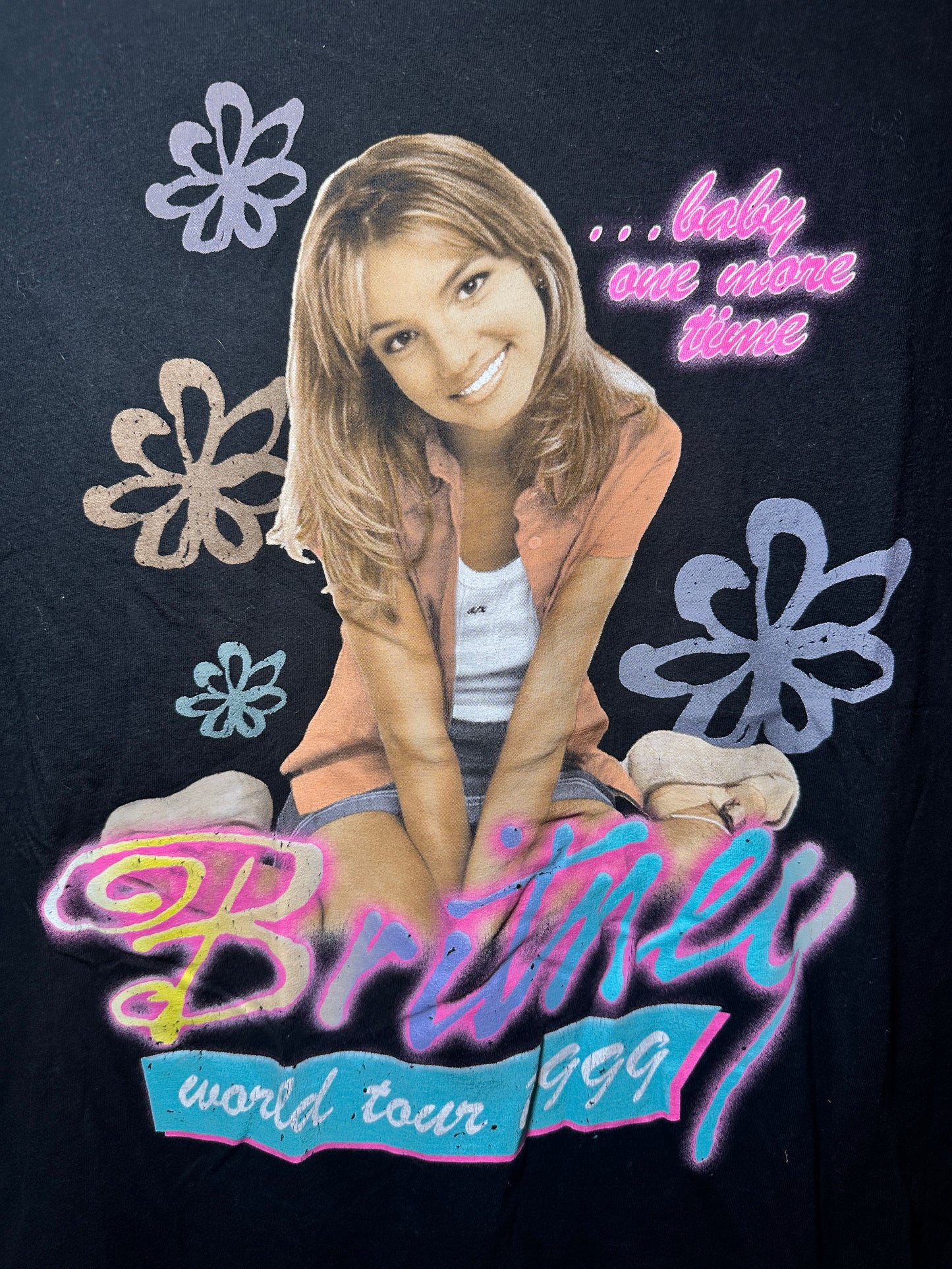 Britney Spears “Baby One More Time” – 1999 World Tour Tee